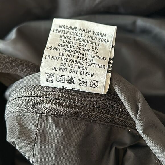 Spiewak & Sons parka jacket XL black style #S327 shell with liner zip away hood - Picture 11 of 11